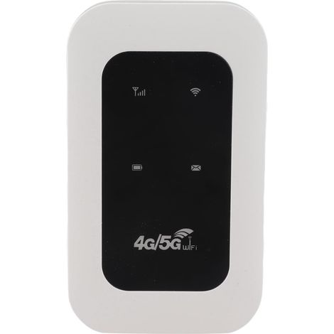 Routeur 4G Portable, 300 Mbps LTE Cat4 Mobile WiFi Hotspot avec Batterie USB C 2100mAh, Appareil Hotpot Mobile B1/3/5/7/8/20/40 pour Le Camping de Voyage et Le Support de (1/5)