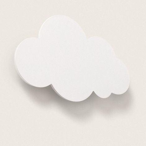 LED Wandleuchte 10W Metall für Kinder Cloudy Weiß (1/4)