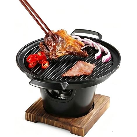 Mini Table Charcoal Barbecue 26 cm Small Portable Barbecue (1/5)