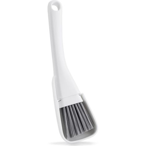 Mini Dustpan and Brush Set, Mini Cleaning Tool Small Broom and Dustpan Mini Dust Pans with Brush Nesting Tiny Cleaning Broom Small Bristles Brush for Desktop Computer Keyboard Car Window
