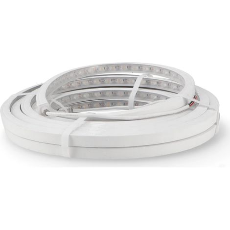 IluminaShop - Banador Neon LED Flexible 20W/m 24V DC IP65 (10 metros)  Blanco Calido 2100K (1/2)