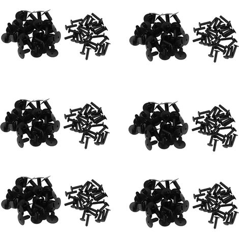 Convient pour 180 rivets de fixation de pare-chocs en plastique et clips de garniture de carrosserie, applicable aux E30, E36, E46, E39 et E38.