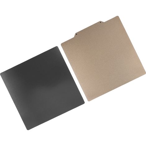 3D-Drucker-Basis aus PEI/PEO, 310 x 310 mm, doppelseitig, flexibler Federstahlfuß für Anet A8 Plus Drucker (1/5)