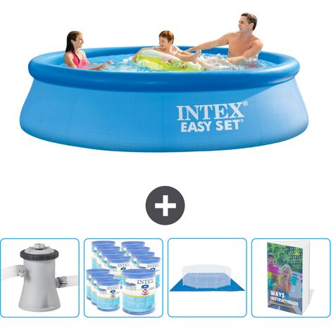 Intex Piscine Easy Set Ronde - 305x76 cm - 5-pièces SCB103 (1/4)