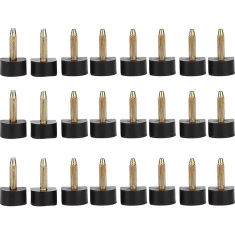 Nagel 14, Spitze für Pumps, Schuhreparatur, Zehenstiletto, 24-teilige Ersatzspitzen für High Heels, rutschfeste Schuhe, Reparatur-Stollenschutz (1/4)