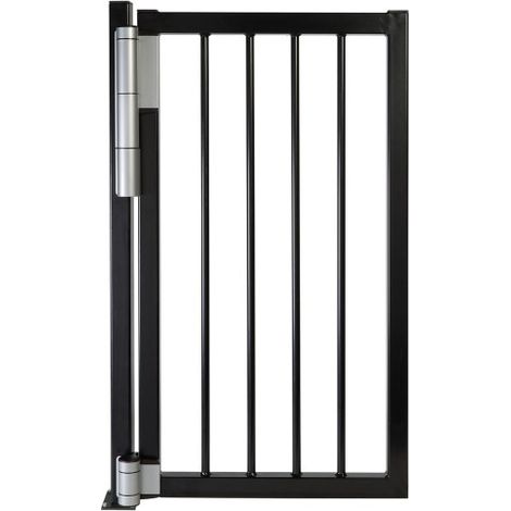 Locinox – Charnière serrure anti-panique intégrée – Force de fermeture 1154 – Charge maximale 120kg – Système à ressort – Pour portes en bois dur