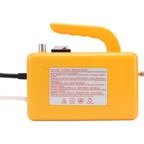 Nettoyeur vapeur portable multifonction haute température 250-300 kPa 2600 W, prise UE 220 V (1/5)