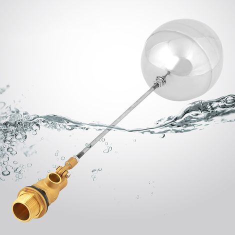 Verstellbares Schwimmerventil DN20 aus Edelstahl mit Außengewinde (1/5)