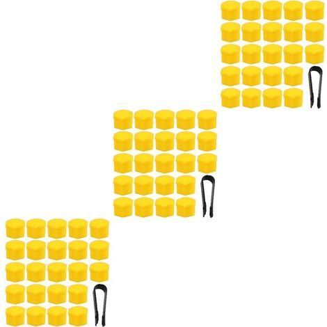 120Pièces Cache Moyeu Jante Auto PP Design Élégant Et Résistant (1/2)