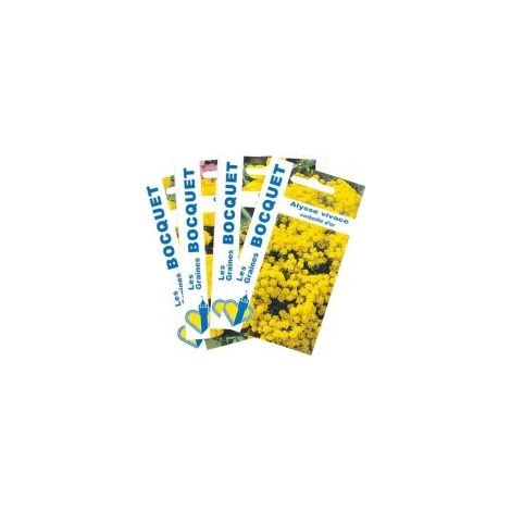 Lot de Fleurs Jaunes (4 sachets de graines à semer) - 3,7g