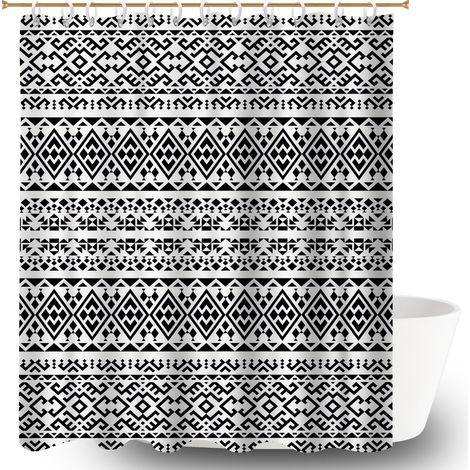 Rideau de bain 180x180 déco d‘intérieur voile de douche pour nouvelle déco pour la rentrée (1/5)