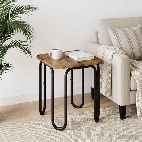 vidaXL Tavolino da salotto Legno antico 40 x 40 x 45 cm (1/5)