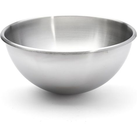 Bol, Demi-Rond, Acier Inoxydable, Gris, 37,2 x 37,2 x 17,4 cm (1/3)