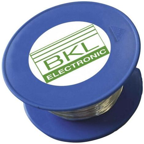 BKL Electronic Fil de cuivre Ø extérieur (sans vernis isolant): 0.80 mm 50 m S899311 (1/2)