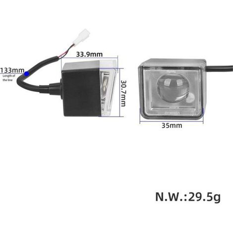 Phare LED Étanche - Pour Trottinette Électrique - Compatible Modèle 6 et 6 Lite - 1 Pièce (1/5)
