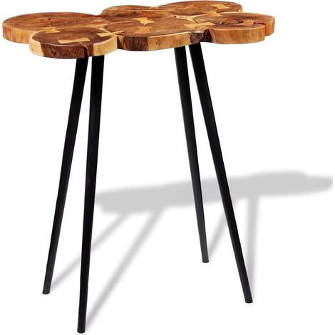 Maison Exclusive - Table de bar Bois d'acacia massif 90x60x110 cm (1/5)