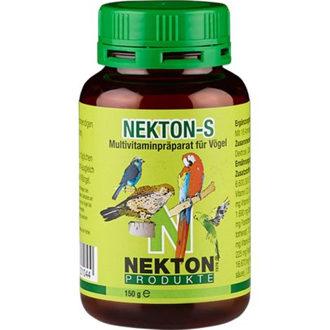 Nekton S Multivitaminimo Completo per Uccelli - Confezione 35 Gr -