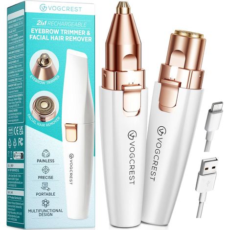 Tondeuse pour le visage et les sourcils (Écriture) (1/5)