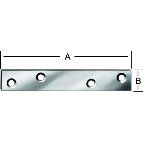 VORMANN Verbindungsblech 120x 18mm Stahl, verzinkt (1/2)