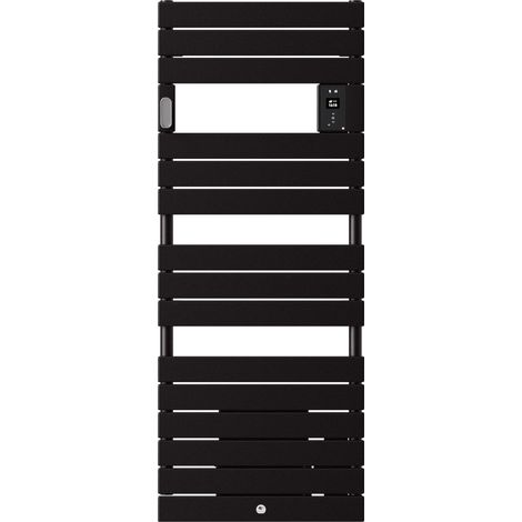 Handtuchheizkörper Riviera 2, Kohlenstoffschwarz, 500 W, Standard - THERMOR - 497528 (1/5)