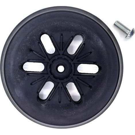 Plateau de ponçage pour ponceuse excentrique Bosch Gex 150 AC. PEX 15 AE. GEX 150 Turbo Ø 150 mm avec vis.Disque de ponçage compatible avec Bosch (1/5)