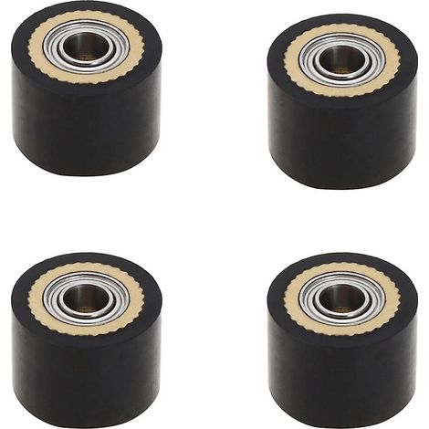 Lot de 4 rouleaux d'entraînement papier 4x10x14 mm pour traceur de découpe Mimaki série CG (CG-61, CG130FX). (1/5)