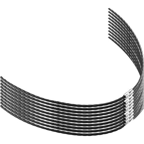 10 fils de coupe-bordures compatibles avec la tondeuse Bosch AFS23-27, référence de rechange F016800431 (1/4)