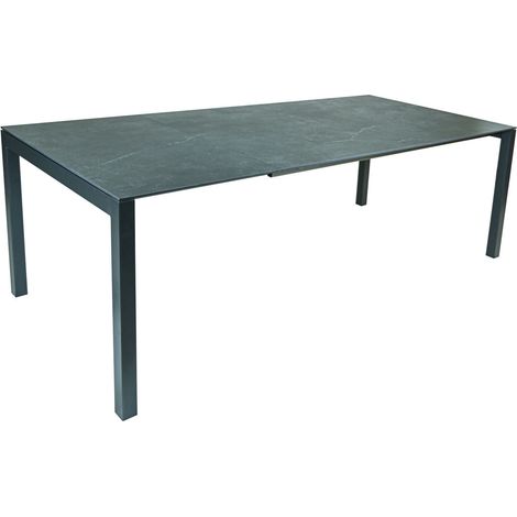 SIT Mobilia Gartentisch Etna Aluminium anthrazit 160x95 cm Tisch Terrassentisch