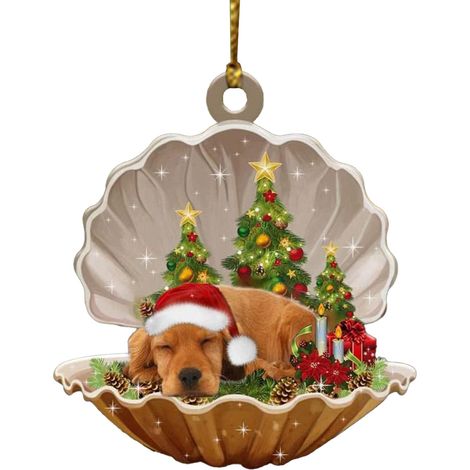 Chien Dessin Anime - Ornament Arbre De Noel - Pendentif Voiture - Decoration Maison - Cadeau Enfant - Lot De 1 (1/5)