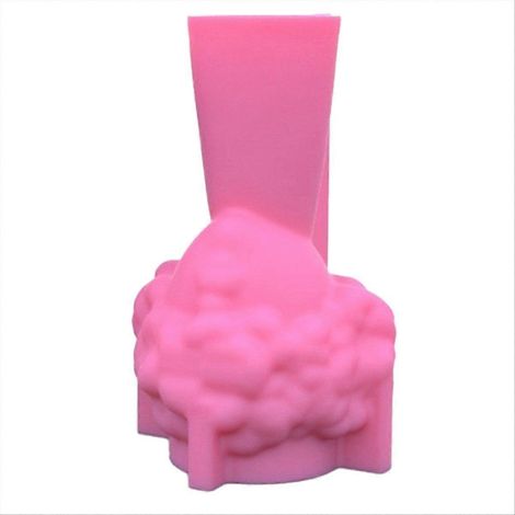 Moule à vase en résine en forme de visage humain - Style nordique - Bricolage (1/5)