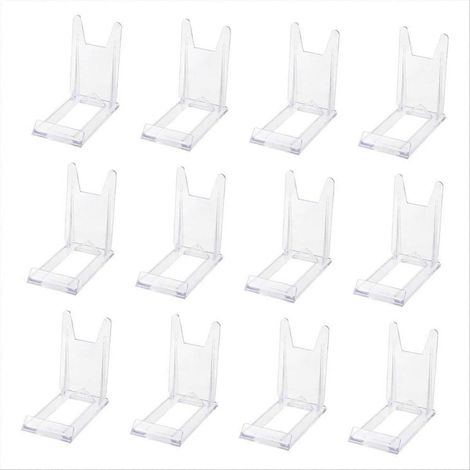 12 supports P o, supports de livres, support réglable pour assiettes, présentoir pour œuvres d'art, support pour cadre P o (1/5)