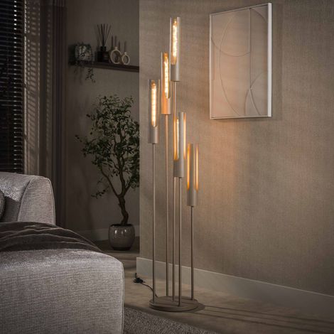Stehlampe Judy 5-Licht-Stufenbeige (1/5)