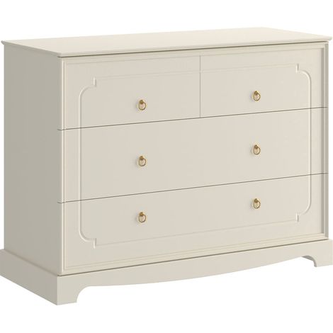 Kommode mit 4 Schubladen „Bellamy“ in Royal Beige (1/3)
