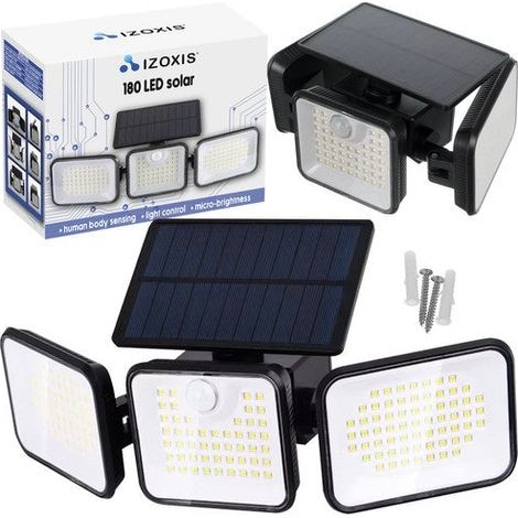 Lámpara solar 180 LED Izoxis 24889