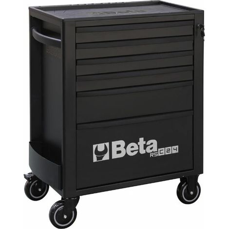 Beta – Servante d'atelier 6 tiroirs avec 249 outils – Établi ABS robuste – Capacité de charge 800 kg – Roulettes pour mobilité aisée (1/5)