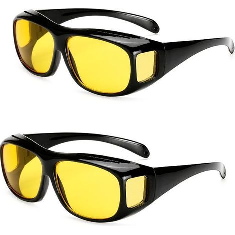 Lunettes de conduite de nuit pour hommes et femmes, anti-éblouissement, élégantes, pour la conduite de jour et de nuit, protection solaire. (1/5)