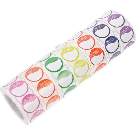 rouleaux d autocollants de cuisine en papier dans des
