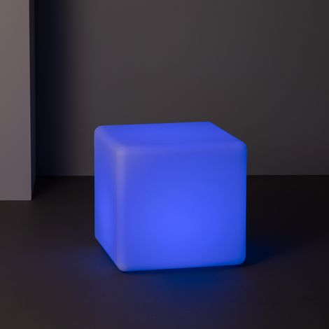 Cubo LED RGBW Ricaricabile 400 mm