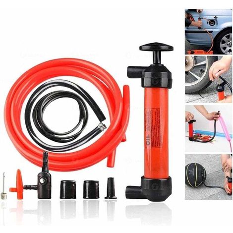 Seringue a Huile, Seringue de Remplacement de Liquides Automobile, Pompe Vidange Huile Moteur de Frein avec Tube Extension et Joint, Liquide de Frein Extracteur de Fluide pour Ennages