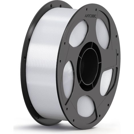 Filament PC 1,75mm Technique Haute Résistance, 1KG Translucide Résiste à 110°C Anti-UV Extérieur, Diffusion Lumineuse Semi-Transparent, Idéal pour Pièces Mécaniques et Lampes (1/5)