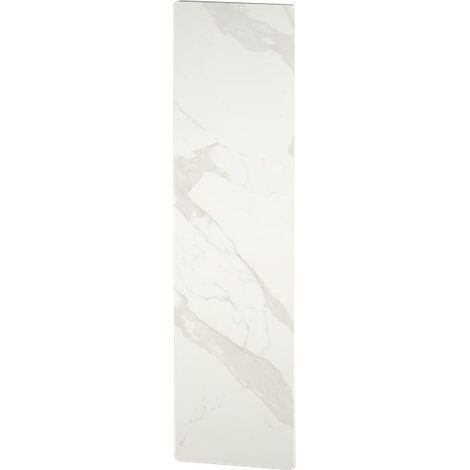 Radiateur à inertie KERAMOS Nativ Vertical 1500W Marbre blanc - INTUIS SIGNATURE K164215 (1/4)