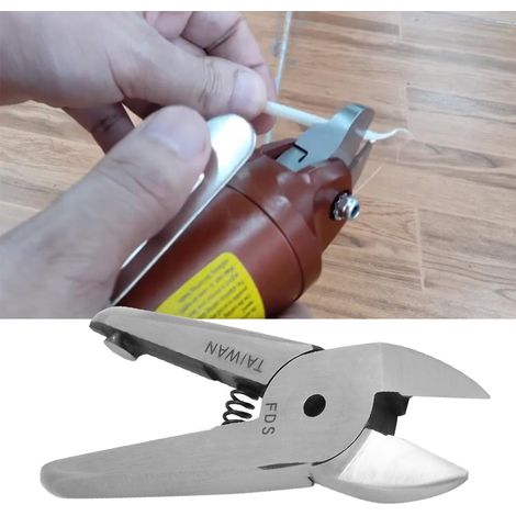 Tête de coupe pneumatique de rechange, tête de ciseaux à air compatible avec la coupeuse pneumatique HS10 (FD3) (1/5)