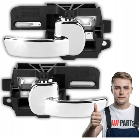 Set di maniglie interne per portiere Nissan Qashqai 2007-2013, sinistra e destra, robuste (1/5)