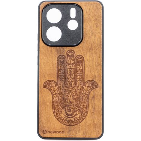 Caisse en bois Bewood pour Xiaomi Redmi Note 14 5G HAMSA IMBUIA (1/2)