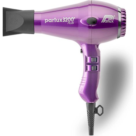 Parlux 3200 ECO - Professioneller Ionen-Haartrockner, Leistung 1900W, 2 Geschwindigkeiten, 4 Temperaturen, ökologisch, K-Laminat-Motor, Cool-Mode-Taste, Cable 3m, Ideal de Reisen, schnell trocknend, F