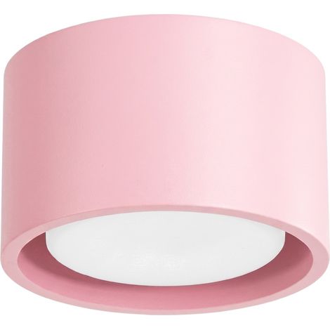 Plafoniere MODO rosa 10x6x10cm Alluminio Sollux (1/5)