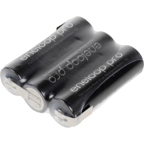 Panasonic eneloop Pro Serie F1x3 pile ricaricabili nere