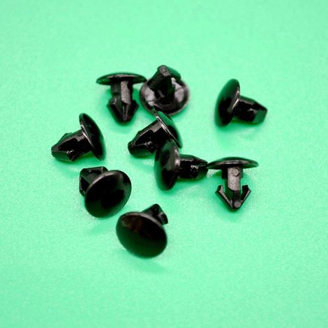 10 clips de retenue de joint, diamètre 8 mm, longueur 7 mm, pour Nissan 80850-CA003 (1/4)