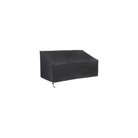 Housse de banc d'ext��rieur imperm��able noire,193x83x84cm, housse de canap�� �� cordon, adapt��e aux canap��s et aux meubles