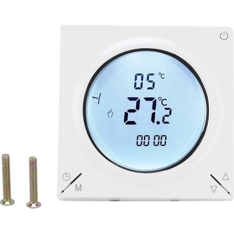 Contrôleur de Température de Liaison de Chauffage par Le Sol électrique Programmable de Thermostat Numérique AC220V pour Le Thermostat de Ventilation de Chauffage Domestique Intelligent (1/5)